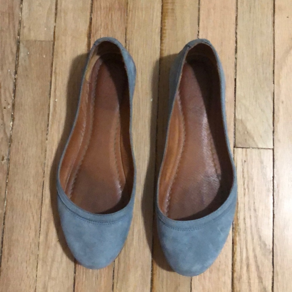 Frye Flats Suede Leather